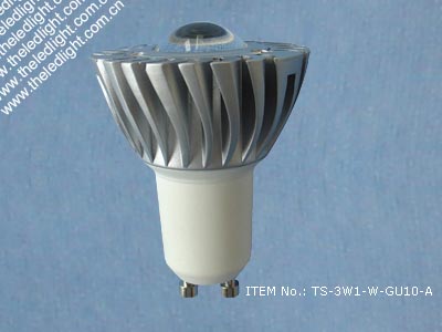 LED-Spotlight-3W-White-Cree-GU10-Base