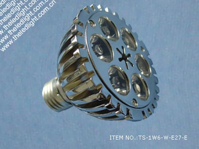 LED spotlight- 6W E27- www.theledlight.com.cn