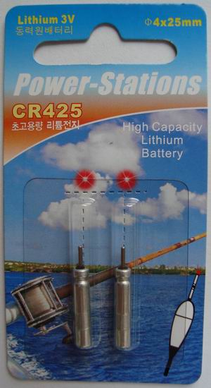 Lithium pin battery CR425