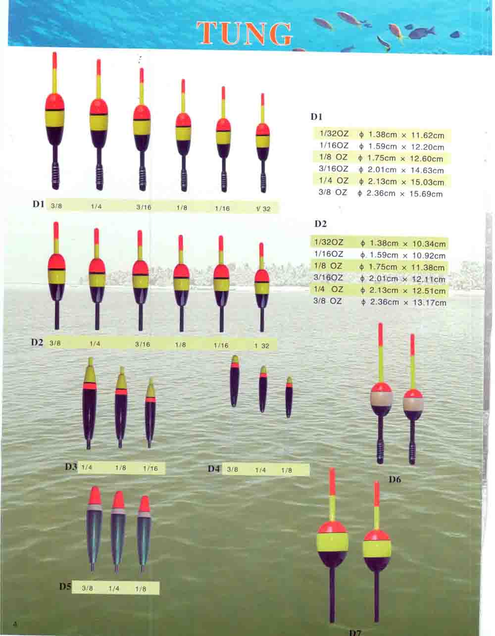 Fishing Float,Tungwood Fishing Float