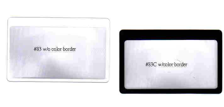 Credit Card Size Magnifiers