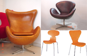 designer furniture Arne Jacobsen egg chair