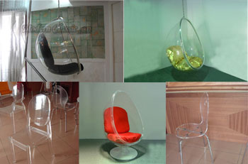 acrylic furniture Eero Aarnio Bubble Chair 