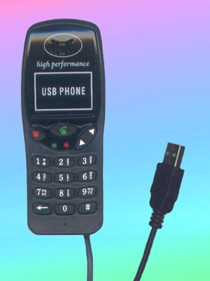 USB phone without LCD