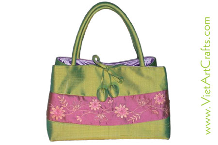 Silk Beaded Embroidered Handbags of VietArtCrafts.