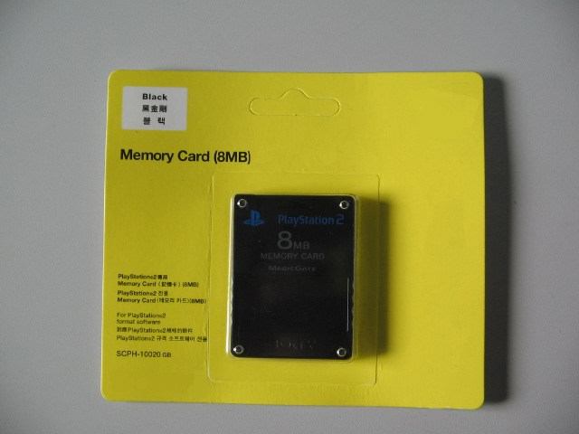 PS2 memory card