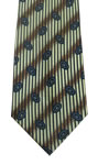 silk printed necktie