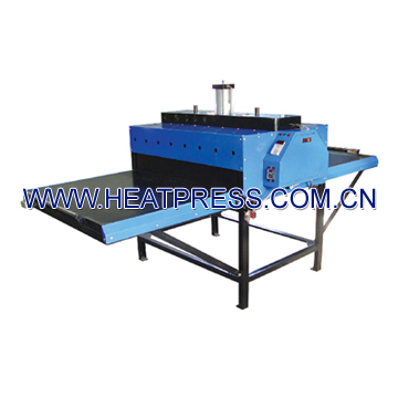 Air double location heat press transfer machine