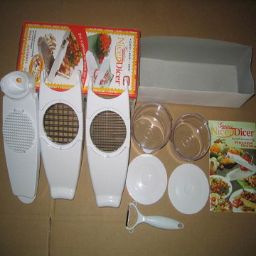 Nicer Dicer, Magic Chopper,Can Opener,Table Mate,