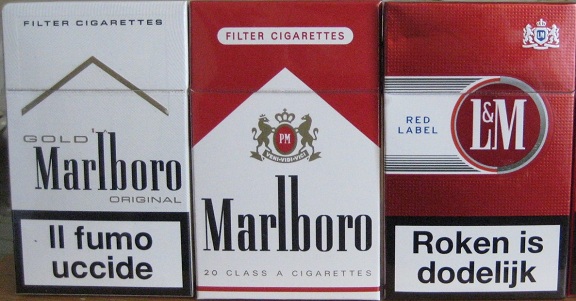 Marlboro, B&H, 555 etc