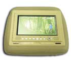 7inch headrest inhalation style DVD TFT LCD color 