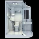 Toliet/Shower Cabin Combo