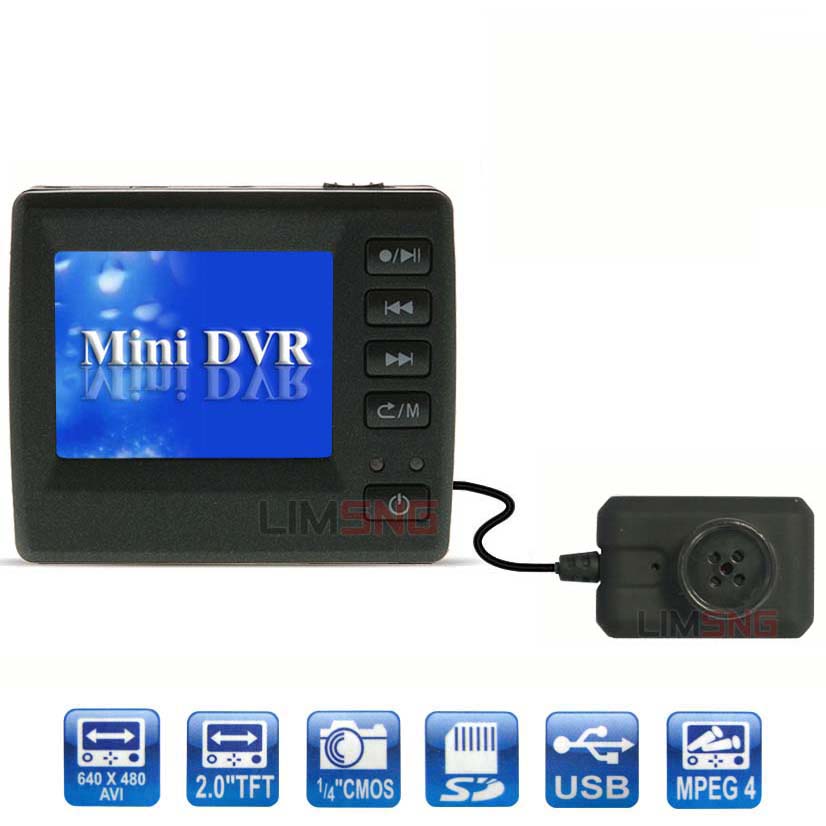 Mini DVR LS308 & Spy button camera LS-618