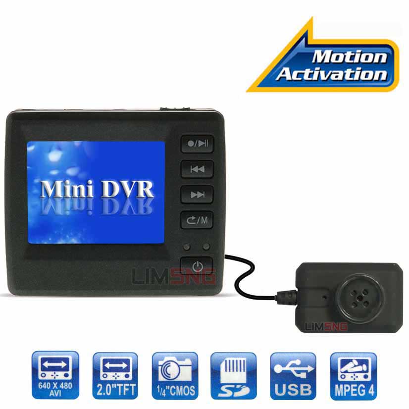 Mini DVR LS309M & Spy button camera LS-619