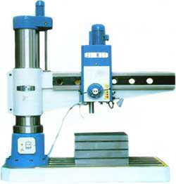 radial drilling machine