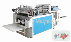 Double Servo Motor Control T-shirt Bag Making Machine