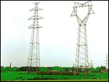 transmission line steel tower