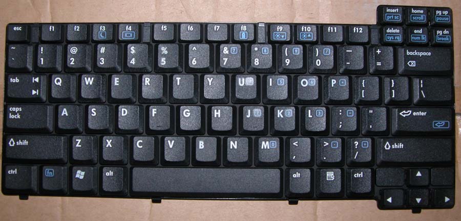HP NC4000 NC4200 NC2400 NC5000 nc6000 nc6120 nc6220 nc8000 nx7400 nX6325 nx6520  laptop keyboard