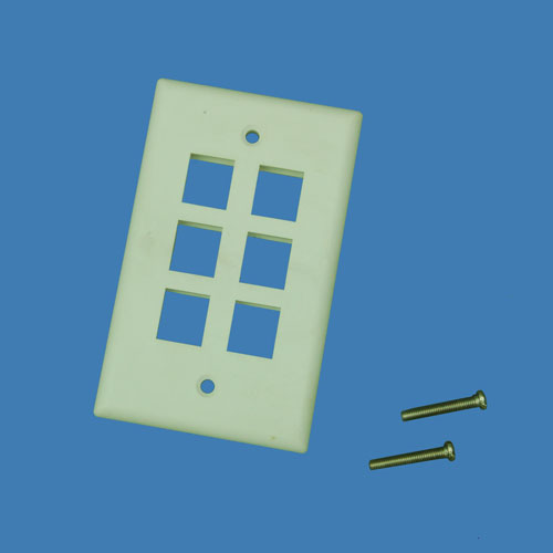 Six Ports USA Faceplate