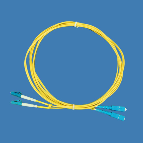 LC SC Single Mode Duplex Fiber Optic Cable 