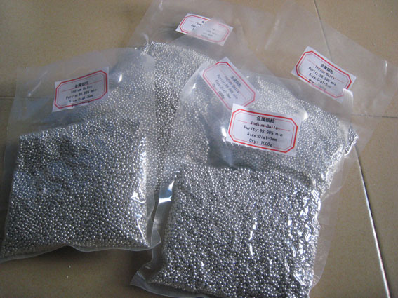 indium ball ,granules 