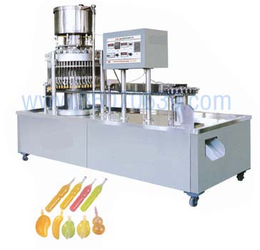 ice pops filling and sealing machine