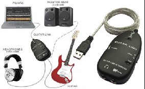 USB GUITAR LINK CABLE