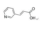 3-(3-Pyridyl)acrylic acid CAS:1126-74-5