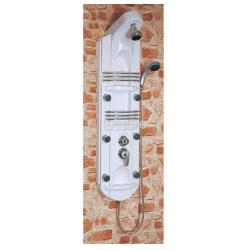 Aluminum Shower Panel With 6 Massaging Jets