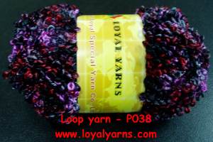 Loop yarn (Fancy yarn)