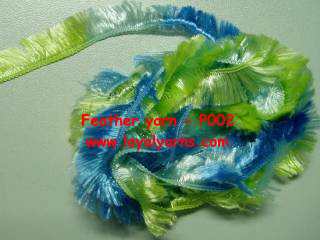 Feather yarn - Fancy yarn