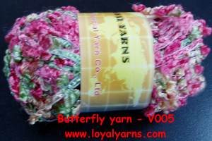 Butterfly yarn - Fancy yarn