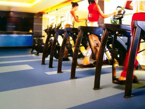 Gym pvc sports flooring for sale