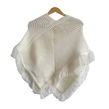 Knitted shawl