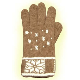 Fashion knitted glove