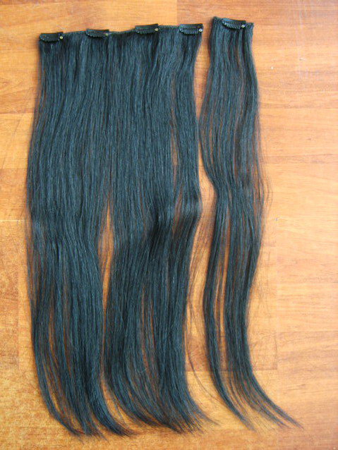 clip on weft