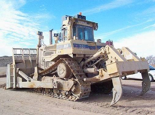 CAT D9N bulldozer, dozer, used CAT DOZER