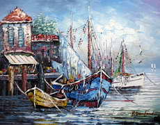 venice oil painting