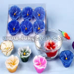 floating flower candles