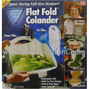 Flat Fold Colander