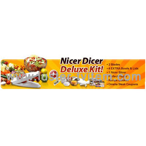 Nicer Dicer Super Deluxe Kit