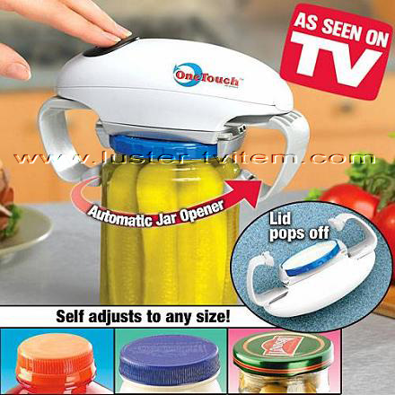 Hands Free One Touch Jar Opener