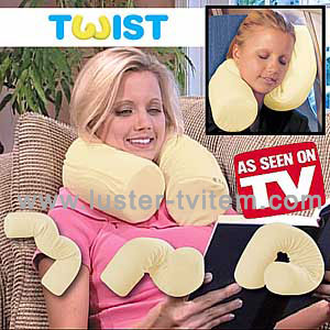 Memory Foam Twist Pillow