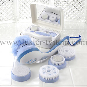 Spin Spa 12-Piece Shower and Facial Kit