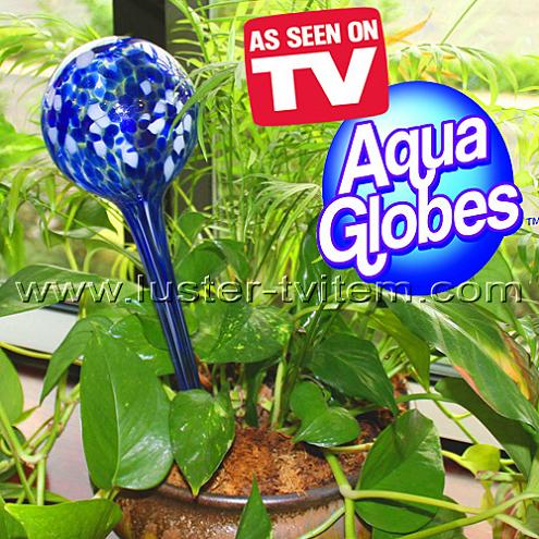 Hand Blown Aqua Globe,Aqua Globes, Water Wizard