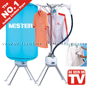 Steam Iron Clothes Dryer, with Ionic Generator