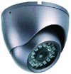 Vandal-proof IR dome camera