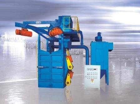 hanger type blasting machine