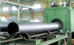 steel pipe blasting machine