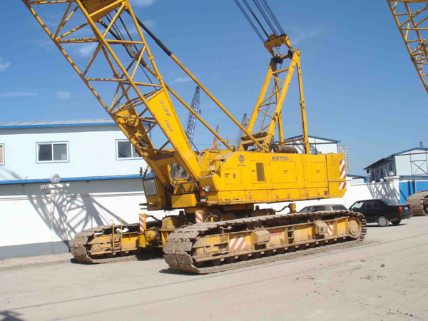 Used crawler crane Hitachi 150T